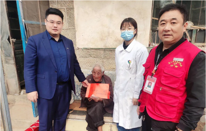 愛在重陽節(jié)，慰問暖人心